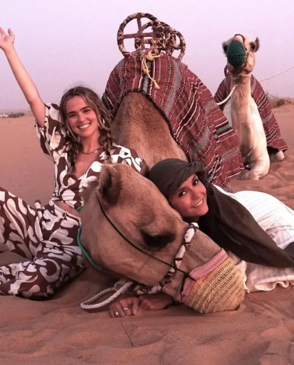 morning camel ride safari dubai