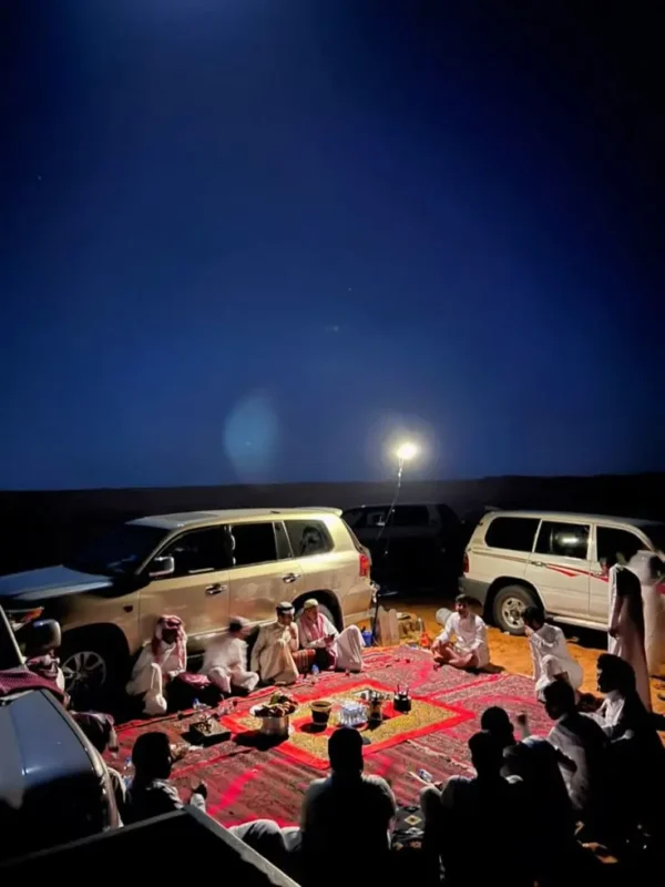 overnight desert camping safari dubai
