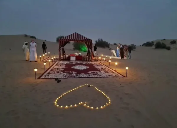 overnight desert camping safari dubai