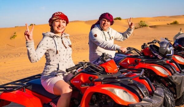 quad bike red dune safari dubai